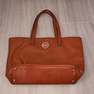 Orange Michael Kors Bag